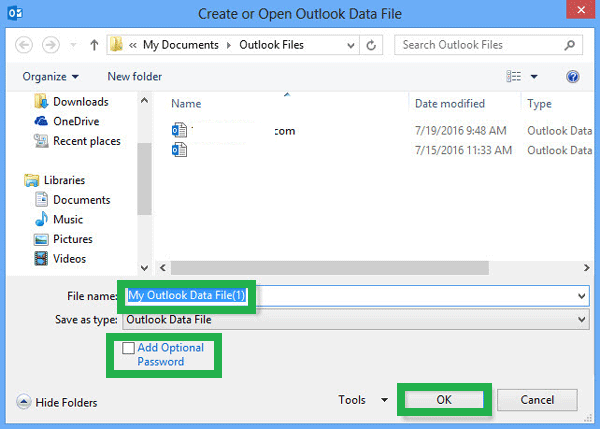 create outlook email rules